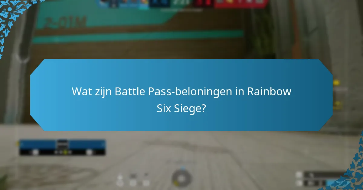 Wat zijn de potentiële aankopen met betrekking tot Battle Pass-beloningen?
