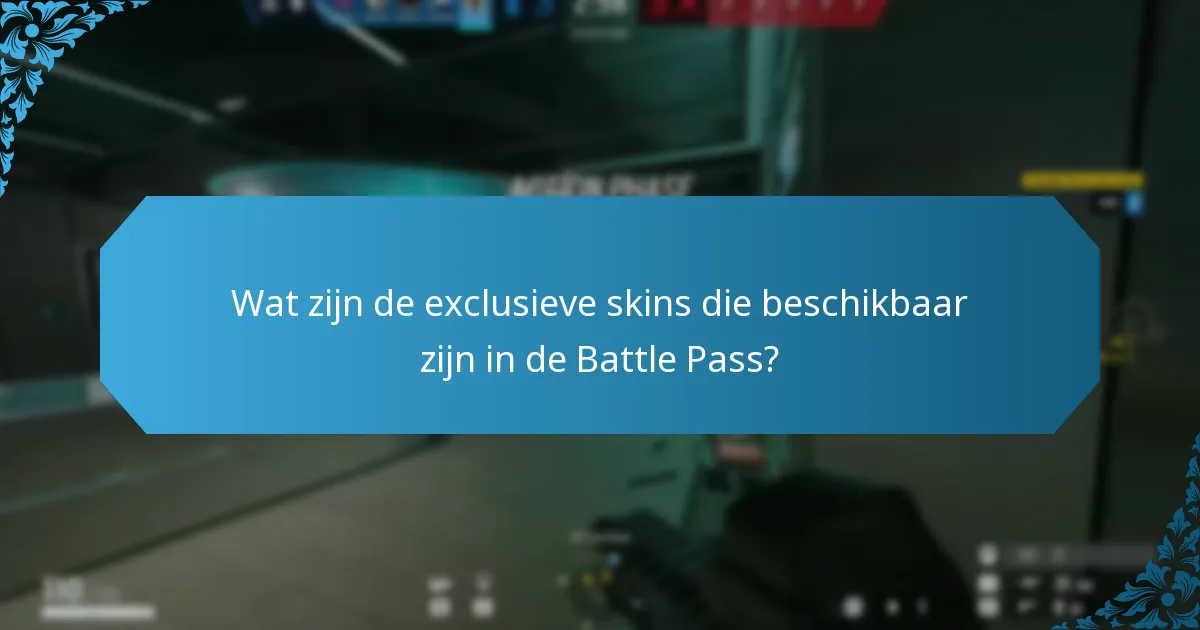 Welke wapen-cosmetica kunnen worden verdiend via de Battle Pass?